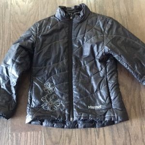 Girls marmot coat.